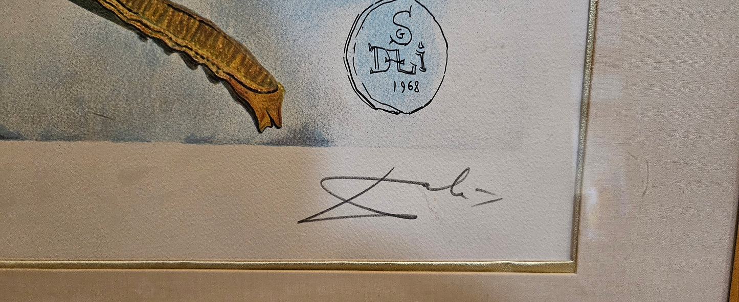 "The Lobster Quadrile" - Salvador Dalí Signed Lithograph - (HC 4/25) w documentation
