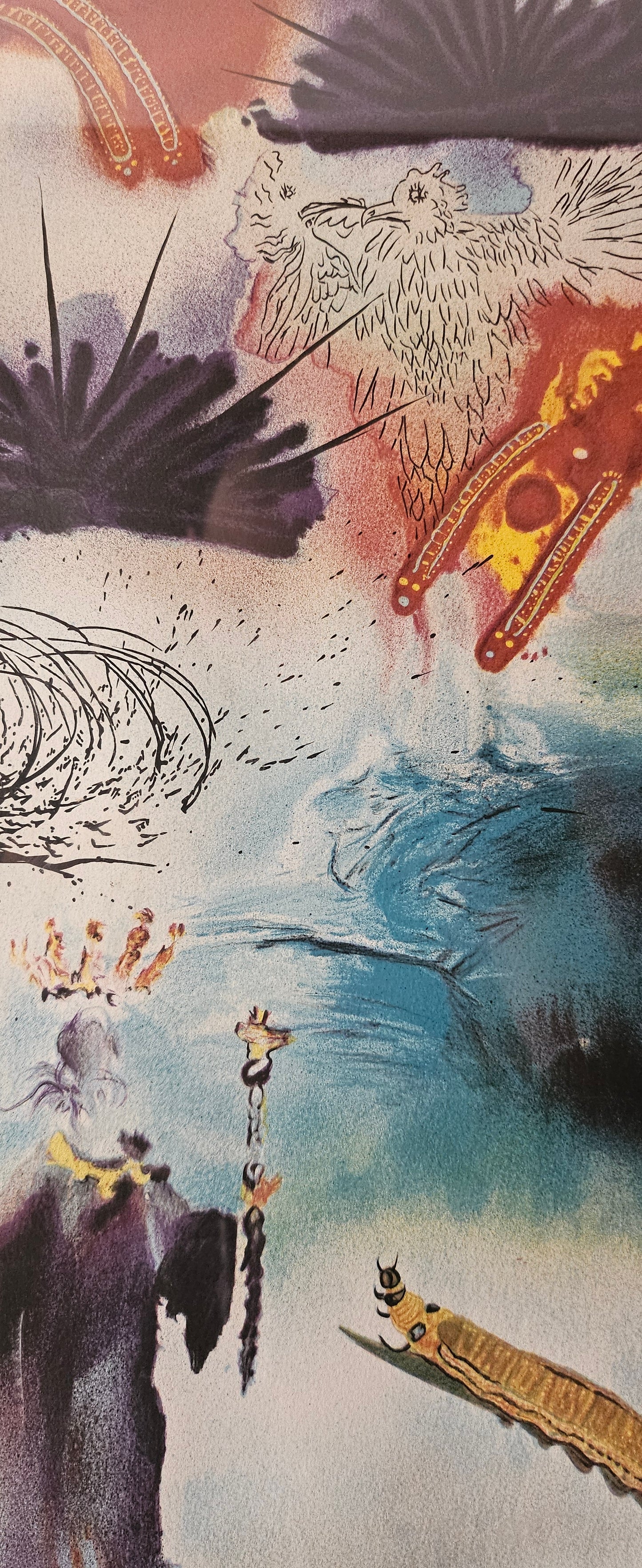"The Lobster Quadrile" - Salvador Dalí Signed Lithograph - (HC 4/25) w documentation