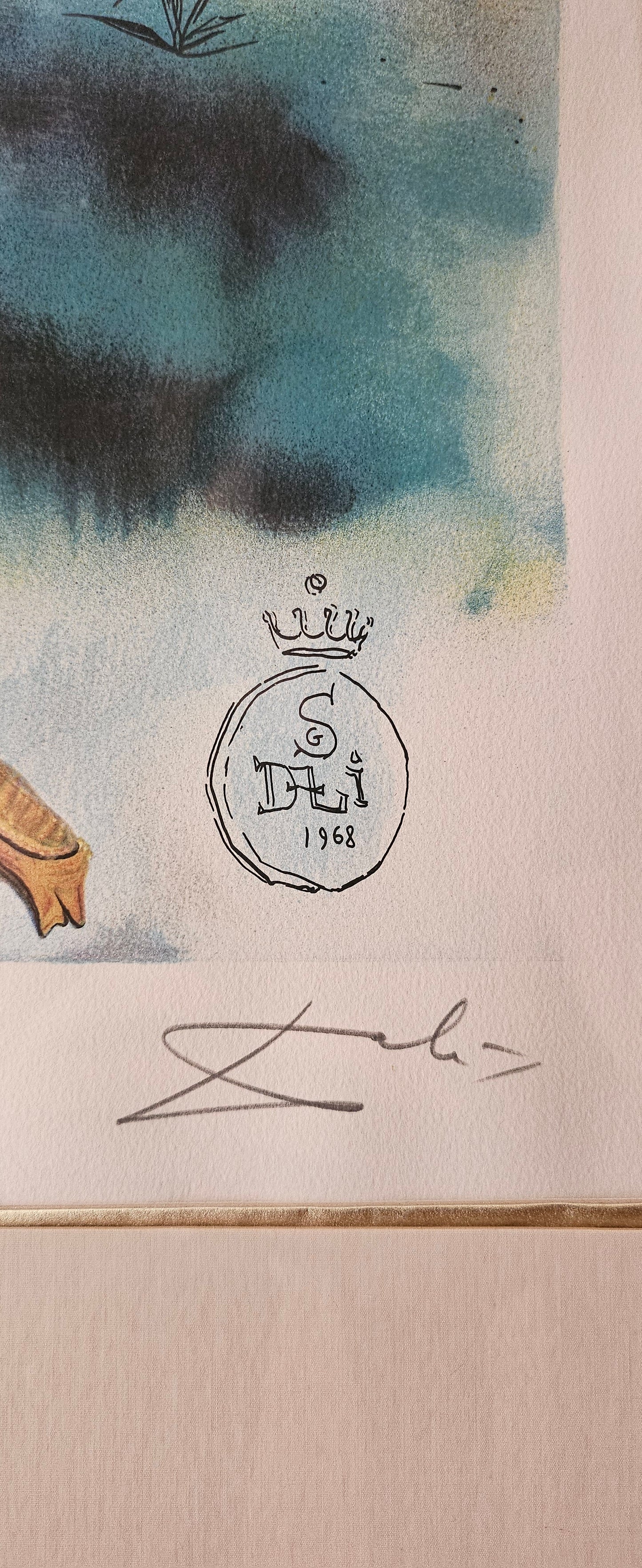 "The Lobster Quadrile" - Salvador Dalí Signed Lithograph - (HC 4/25) w documentation