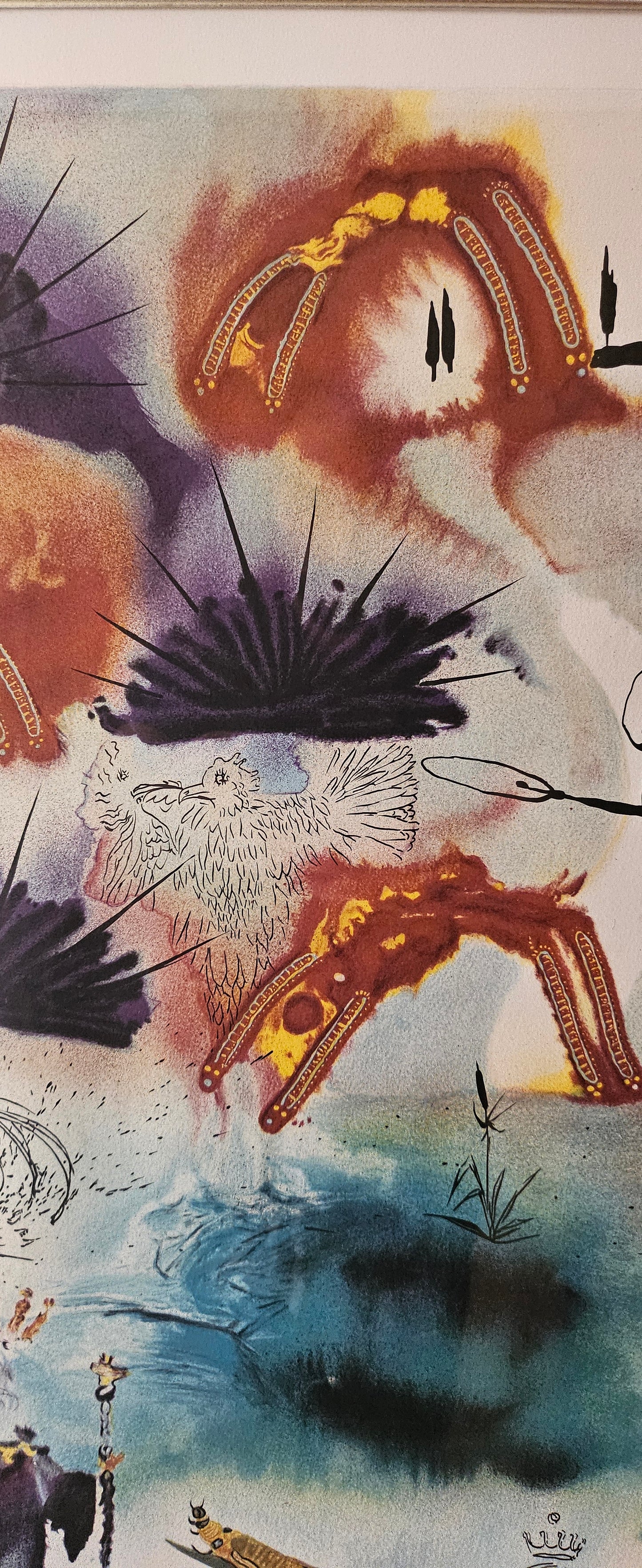 "The Lobster Quadrile" - Salvador Dalí Signed Lithograph - (HC 4/25) w documentation