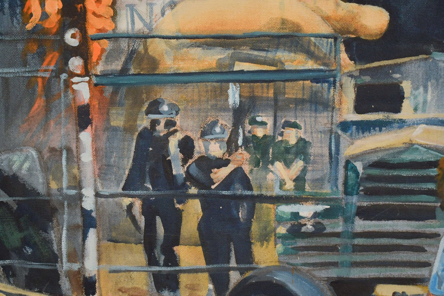 Ulster Sheep (1995)
Rod Coyne (Irish, b. 1969)
Acrylic on Canvas | Signed & Dated | Exhibited Royal Ulster Academy of Arts, 2001