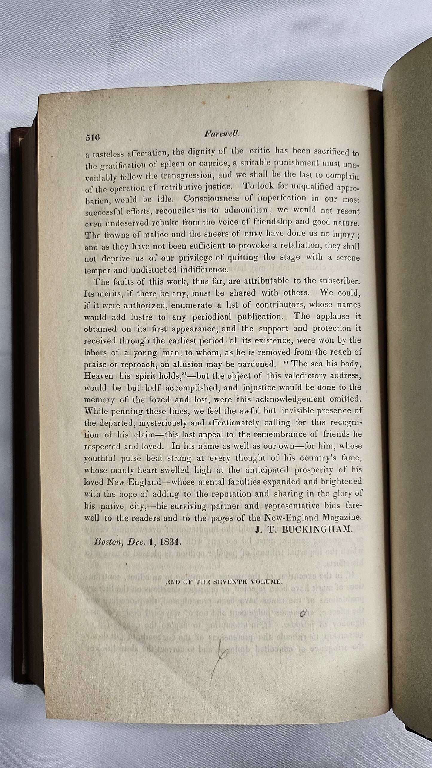 Hawthorne 1834 1st – “The Story Teller” Parts I & II – Pre-Twice-Told Tales – New-England Magazine
