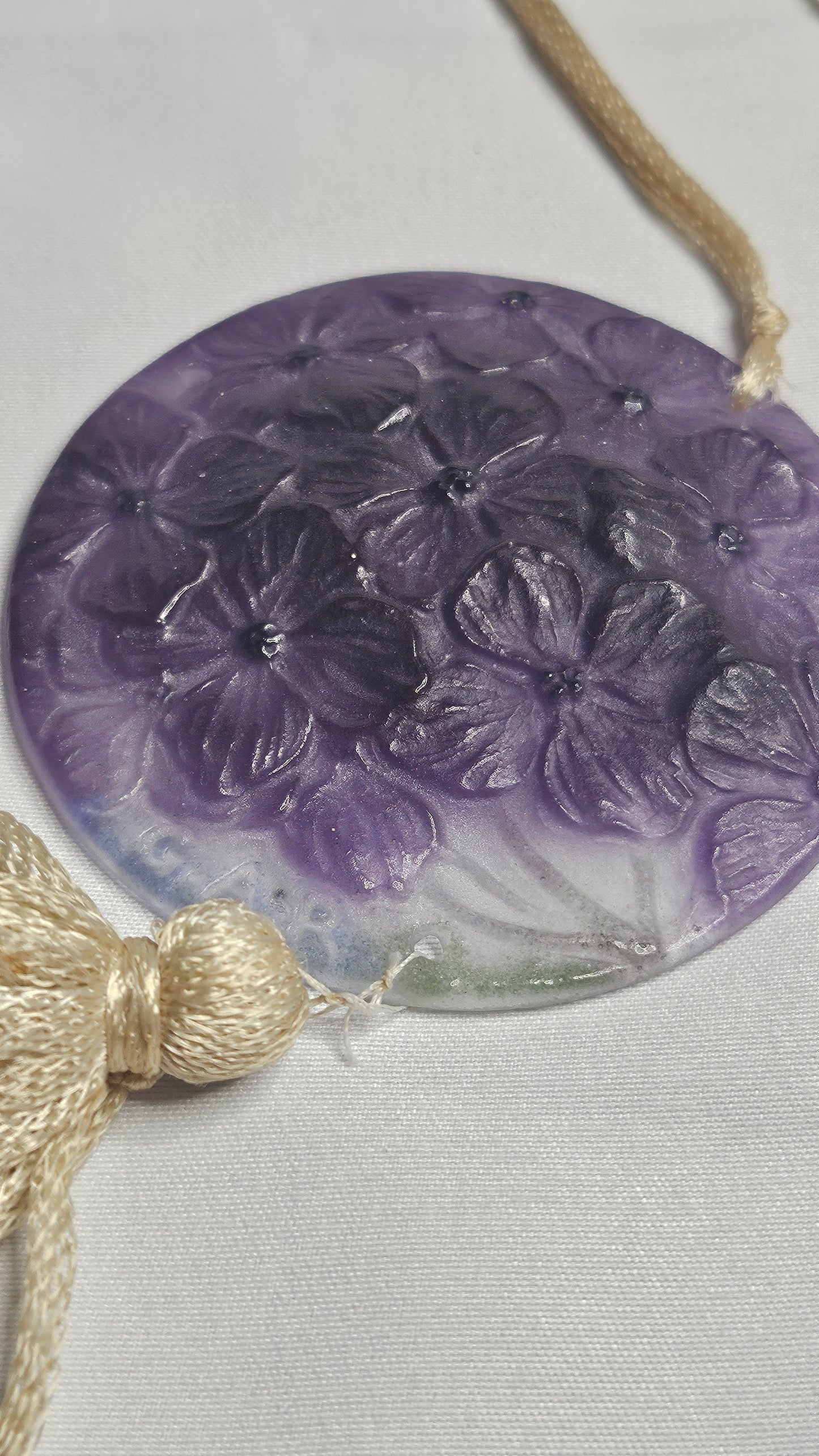 1921 Gabriele Argy-Rousseau “Hydrangeas” Pendant