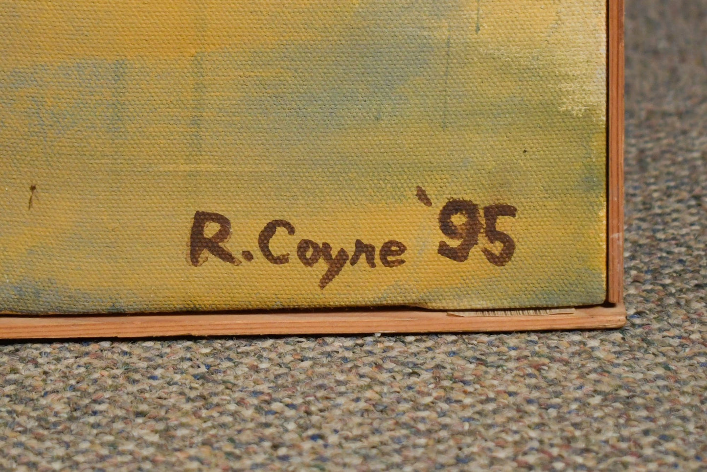 Ulster Sheep (1995)
Rod Coyne (Irish, b. 1969)
Acrylic on Canvas | Signed & Dated | Exhibited Royal Ulster Academy of Arts, 2001