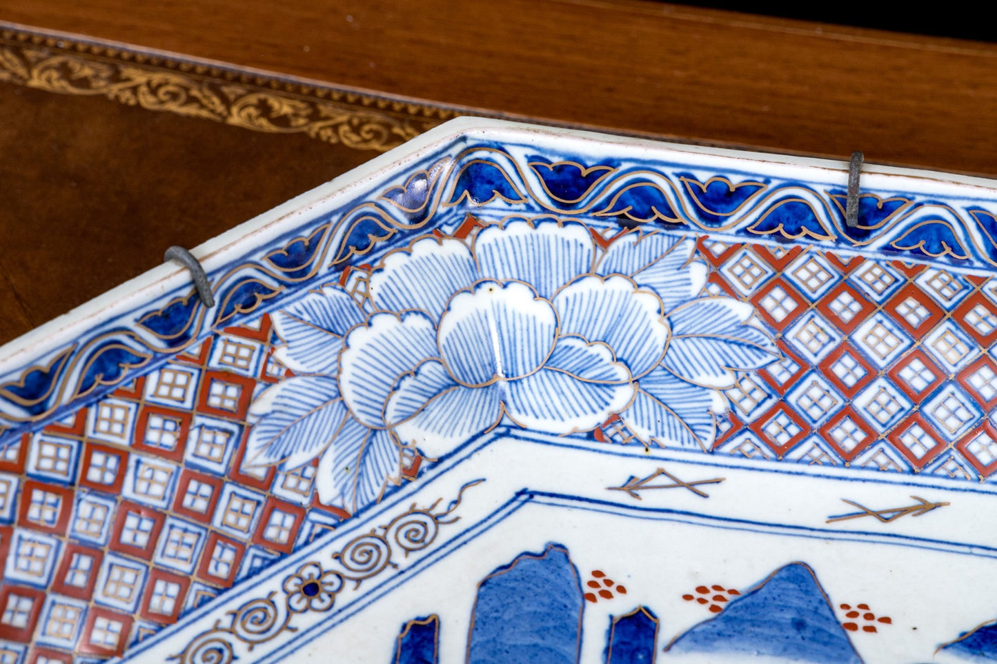 Meiji-Era Japanese Export Charger – Signed Dai Nippon Kutani