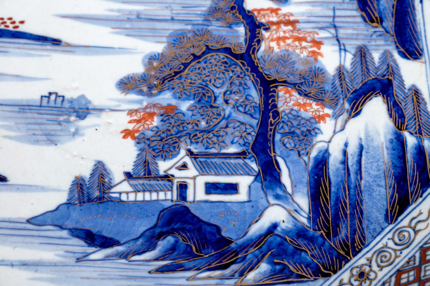 Meiji-Era Japanese Export Charger – Signed Dai Nippon Kutani