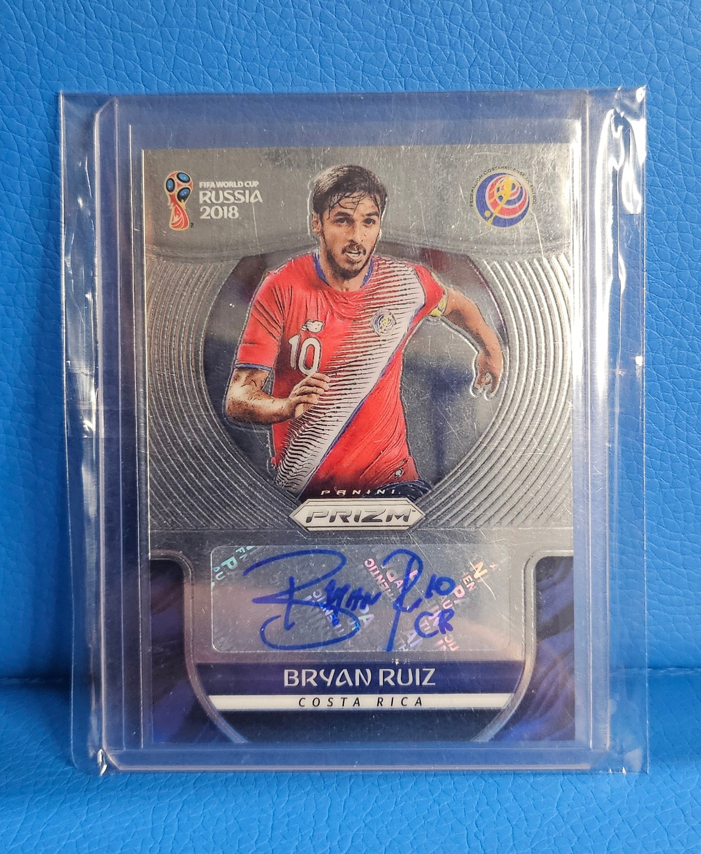 Bryan Ruiz 2018 Panini Prizm World Cup Signatures Prizms Auto Costa Rica
