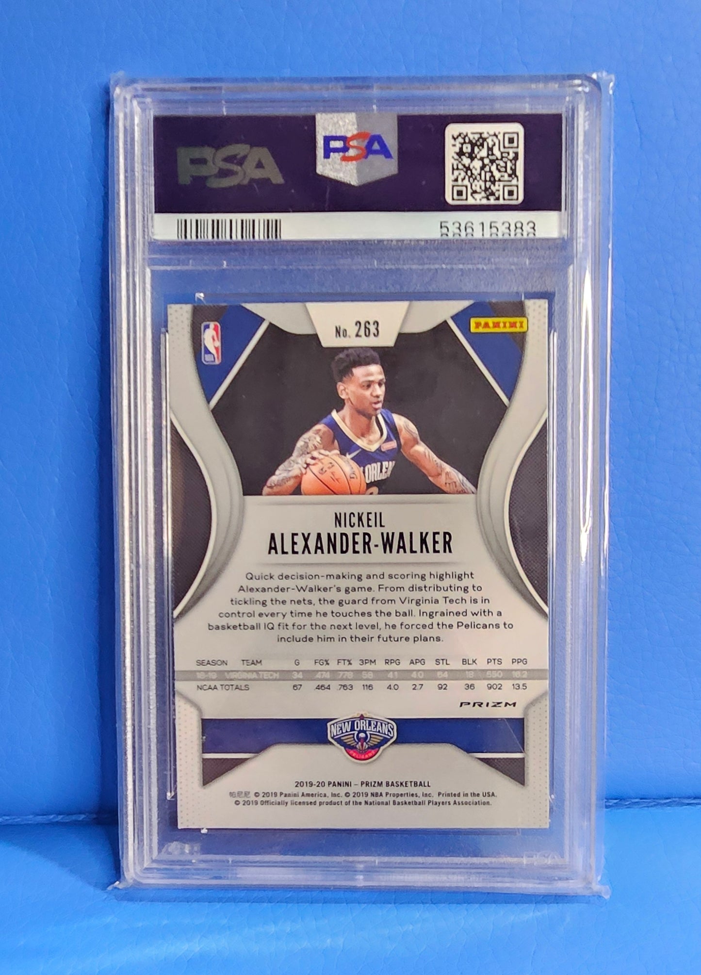 Nickeil Alexander Walker RC Prizm PSA 10