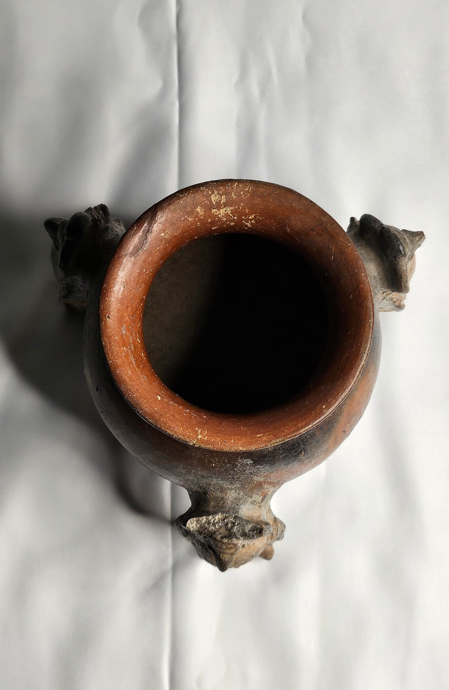 PreColumbian - Chorotega Ritual Tripod Vessel - 1100–1400 AD