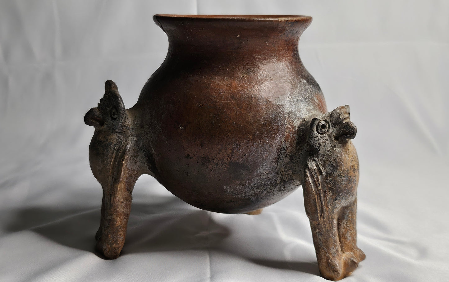 PreColumbian - Chorotega Ritual Tripod Vessel - 1100–1400 AD