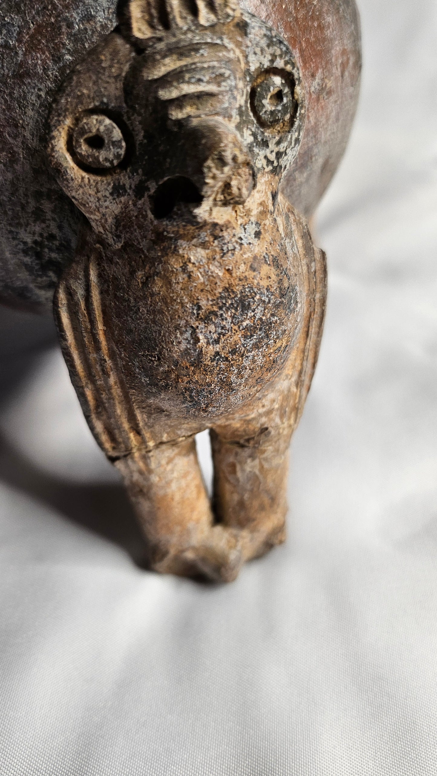 PreColumbian - Chorotega Ritual Tripod Vessel - 1100–1400 AD