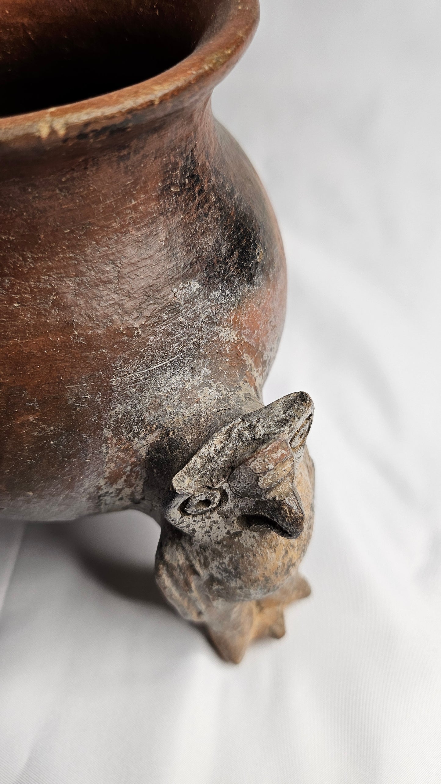 PreColumbian - Chorotega Ritual Tripod Vessel - 1100–1400 AD