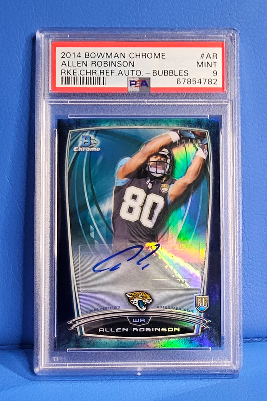 Allen Robinson 2014 Bowman Chrome Rookie RC Autograph Auto 52/99 PSA 9
