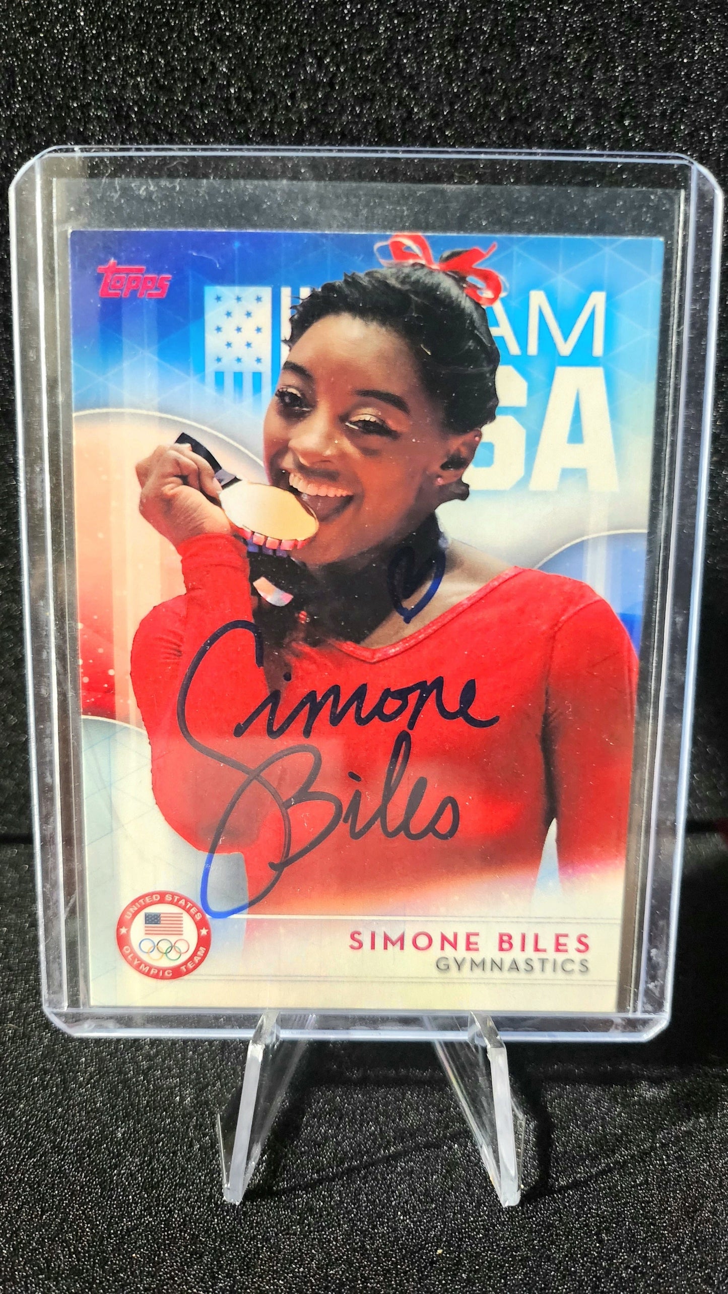 simone biles autographed - 0