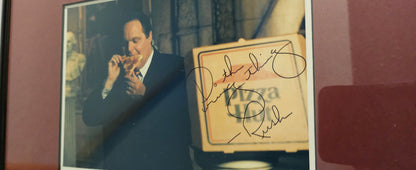 Historical Pizza Hut Stuffed Crust Launch Plaque: TRUMP signed, Rush Limbaugh, Dennis Rodman