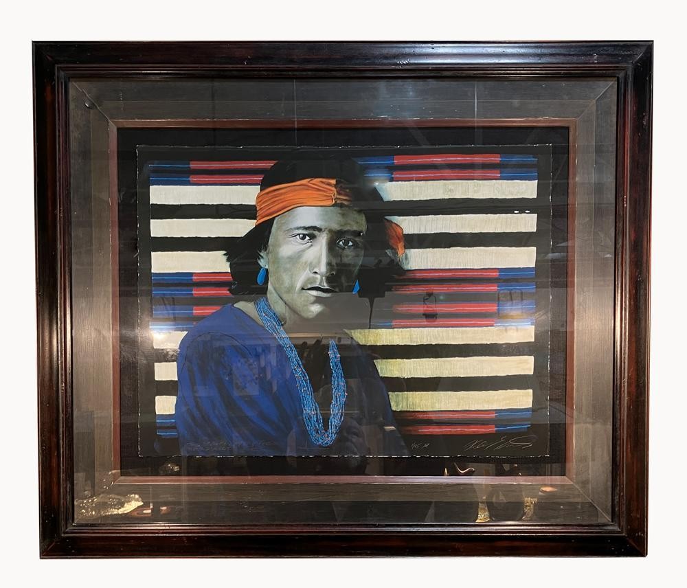 Helmut Koller, Navajo Artist Proof Litograph 1/95