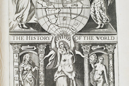 1687 Folio – The History of the World – Sir Walter Raleigh – London – Original Calf Binding