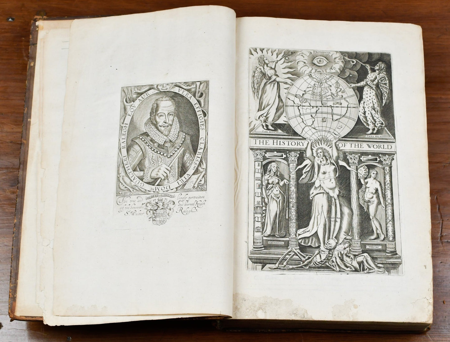 1687 Folio – The History of the World – Sir Walter Raleigh – London – Original Calf Binding