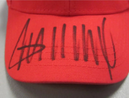 President Donald Trump Signed MAGA Hat with Certified COA | Bollëku
