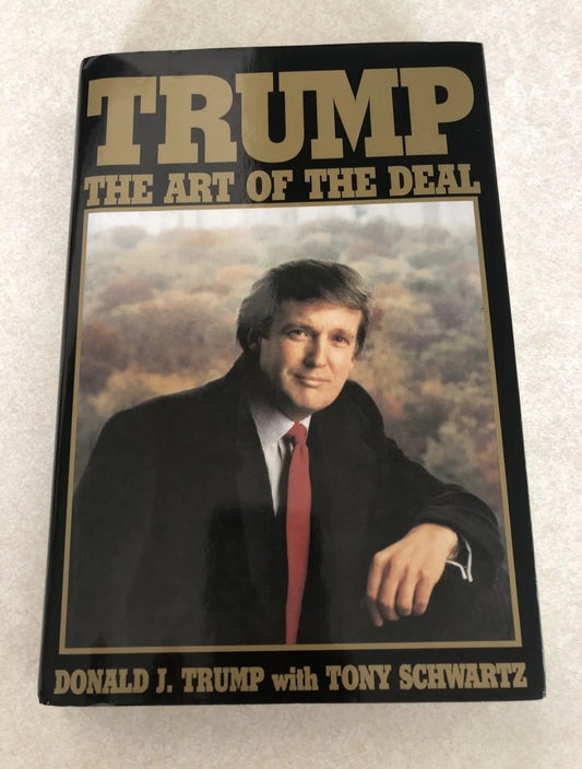 The Art of the Deal - Donald Trump Autographed Book 2016 election Edition | Bollëku