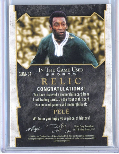 pele match worn - 1