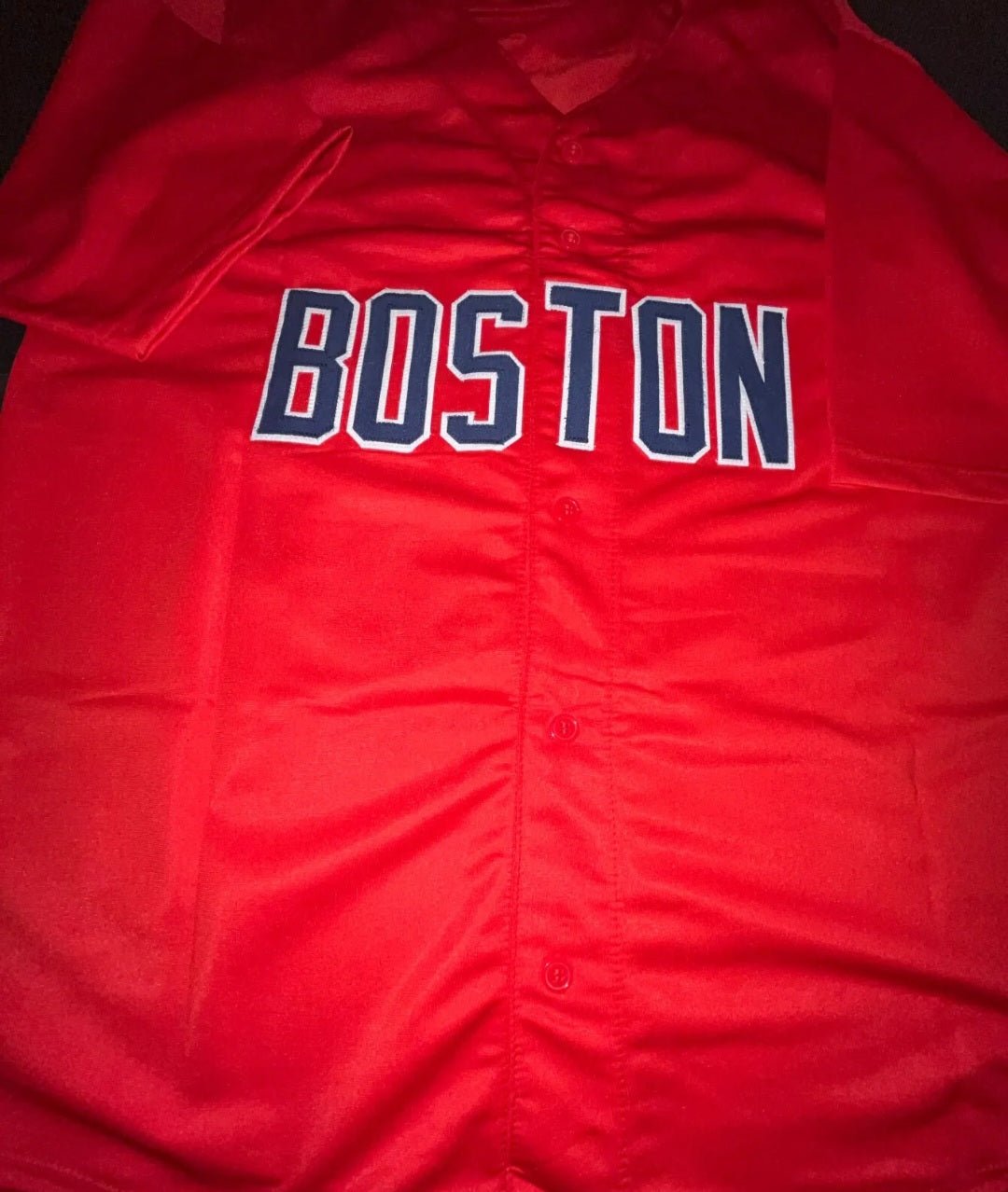 Jarren Duran Autographed custom Boston Jersey (Beckett COA) | Bollëku