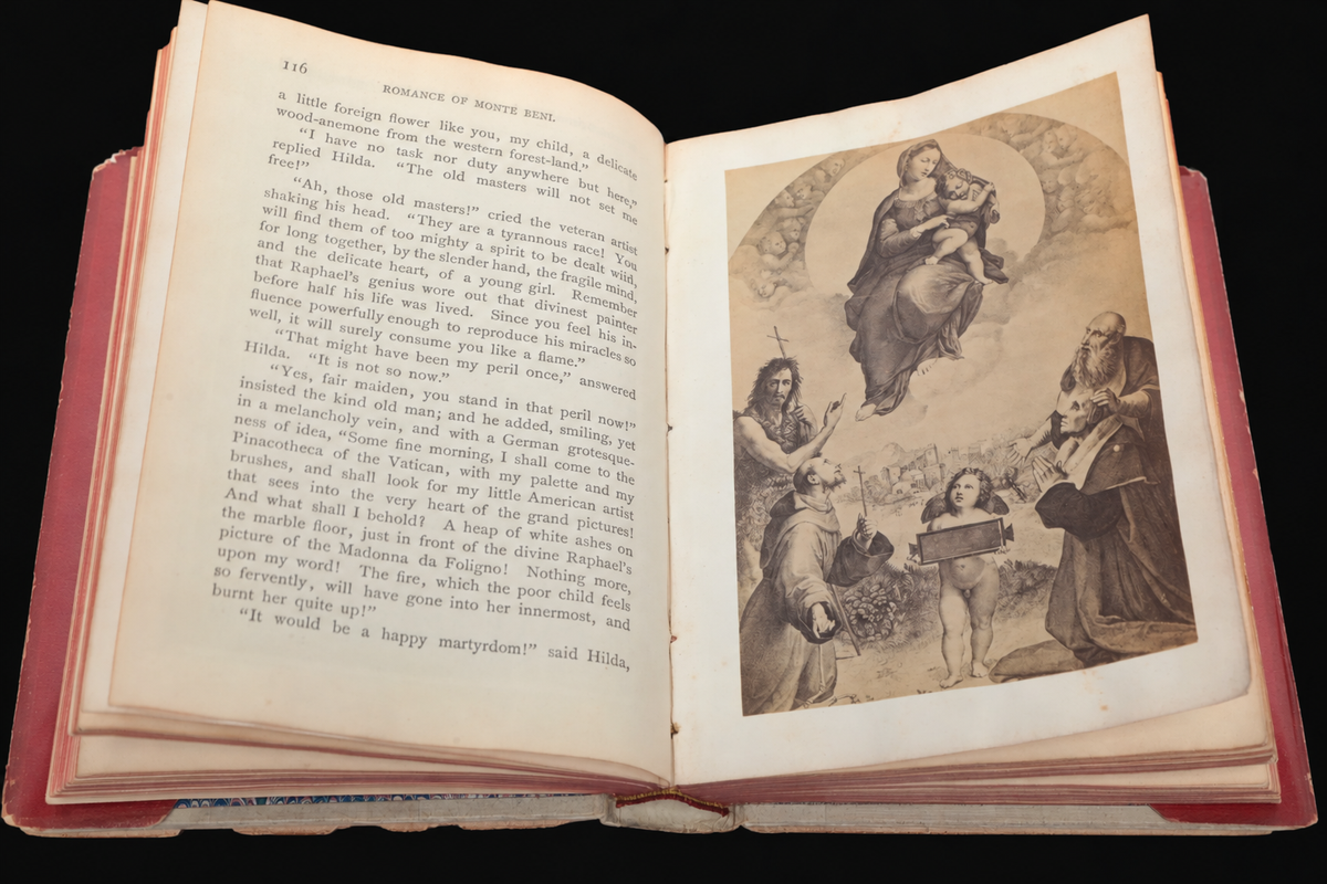 Nathaniel Hawthorne — Transformation — Photograph-Illustrated Tauchnitz Edition, Volume II