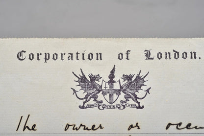 Corporation of London — Public Health Notice — 26 February 1907 — london2.jpg