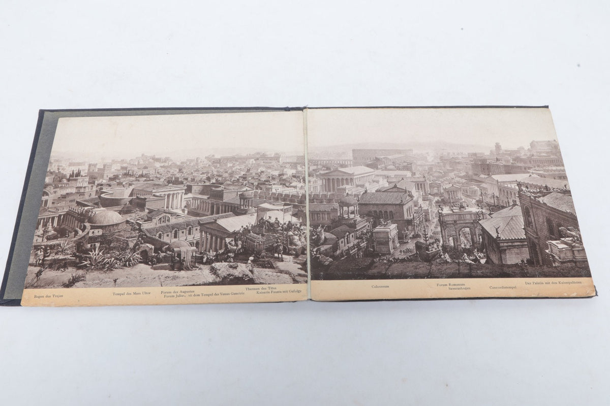Bühlmann & Wagner — Das Alte Rom — Panoramic Photogravure Album, c.1890–1892 — photographed detail