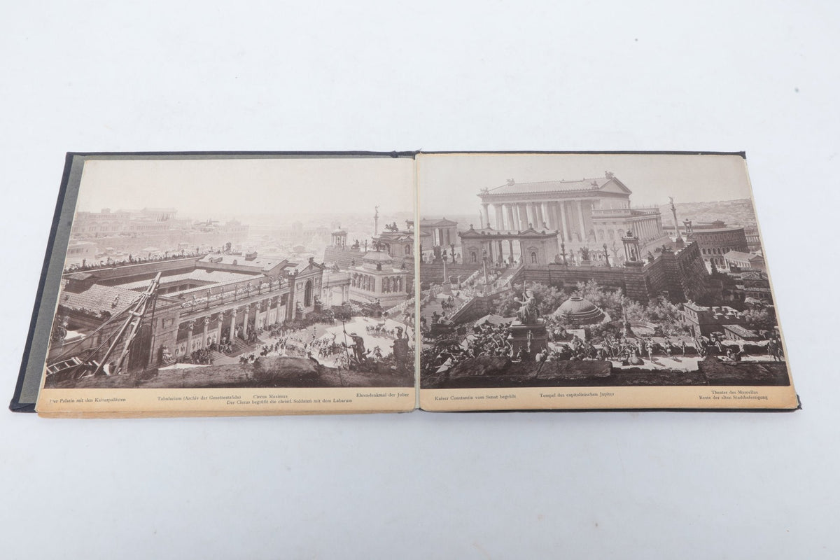 Bühlmann & Wagner — Das Alte Rom — Panoramic Photogravure Album, c.1890–1892 — photographed detail