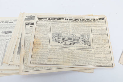 Sears, Roebuck & Co. — Our Special Catalog for Home Builders — c.1910 — photographed detail