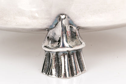 Arts & Crafts Sterling Silver Winchester Bushel Bowl  F.J. Ross & Sons, London, 1925–1926