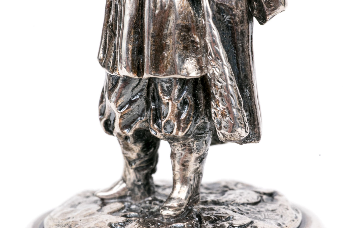 Imperial Russian .84 Silver Decanter  Ignaty Sazikov, St. Petersburg, ca. 1860