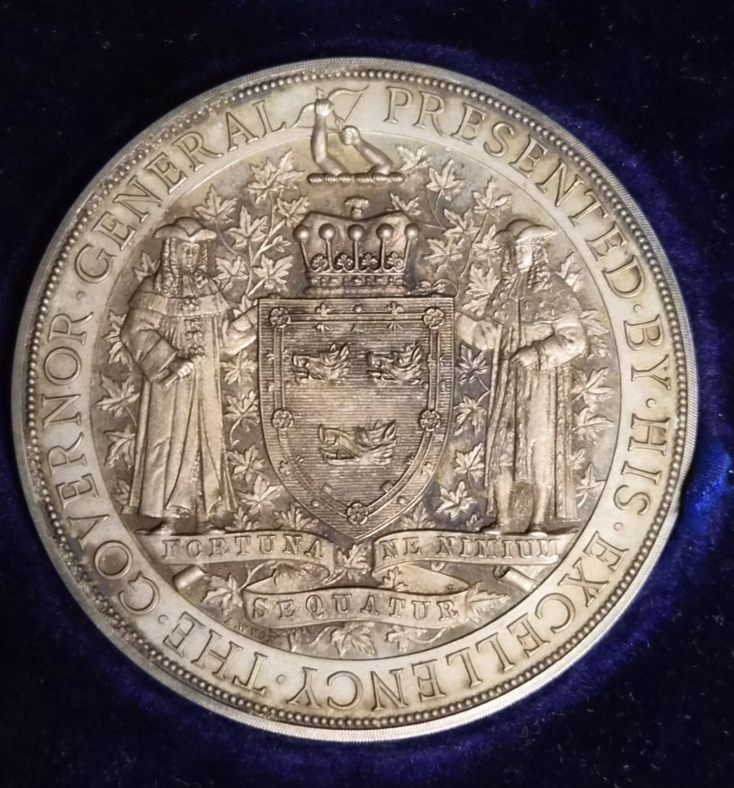 1893 Governor General of Canada Academic Silver Medal