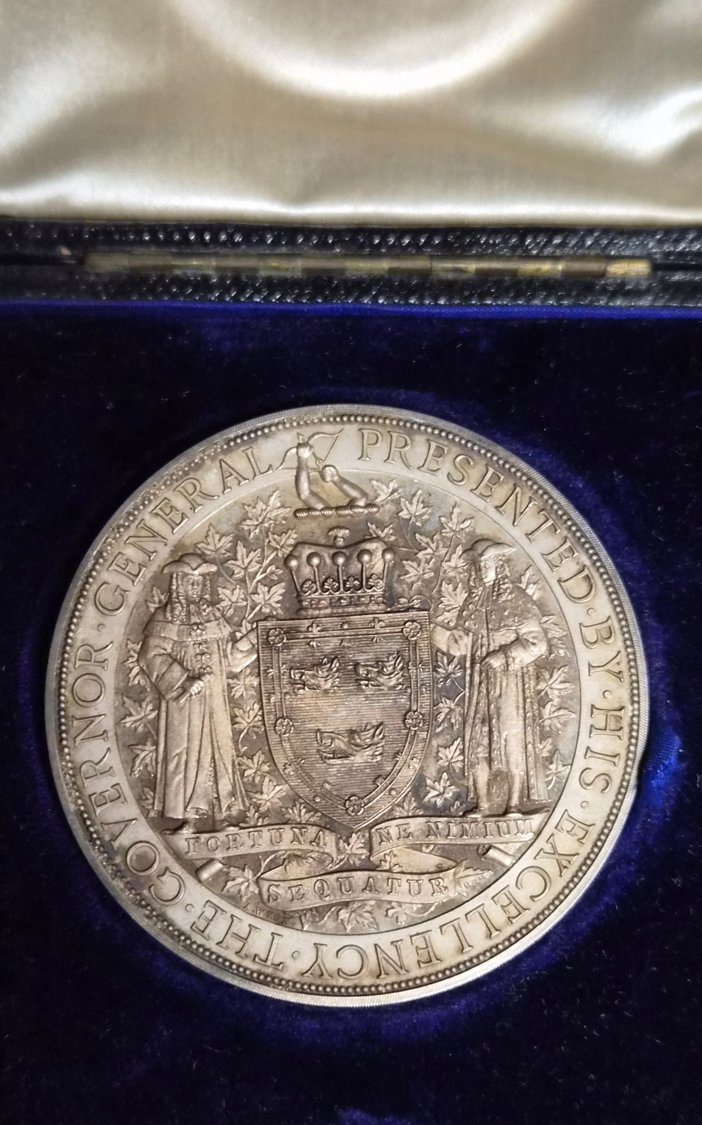 1893 Governor General of Canada Academic Silver Medal