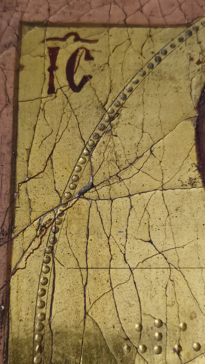 18th–Early 19th-Century Orthodox Icon of Christ the Great Hierarch