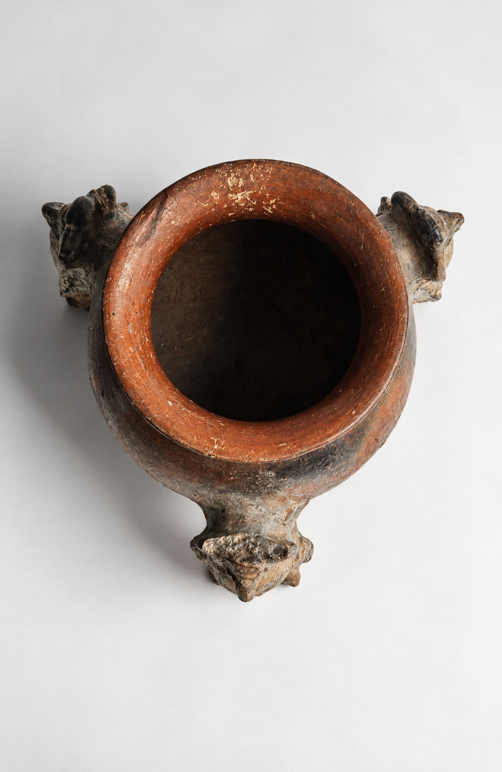 PreColumbian - Chorotega Ritual Tripod Vessel - 1100–1400 AD