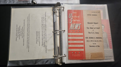 WWII U.S. Army Archive — APO 339 Limburg, Ration Books & Tokens, VA Docs & Language Guides