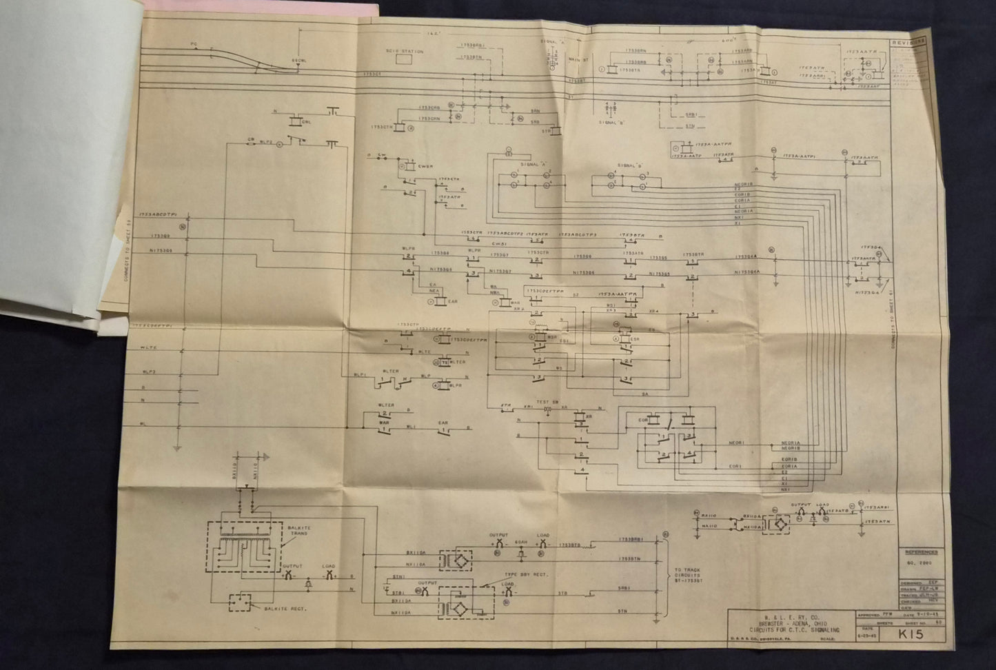RARE Railroad Engineering Archive 1923 GE Train Tests W&LE Original Files