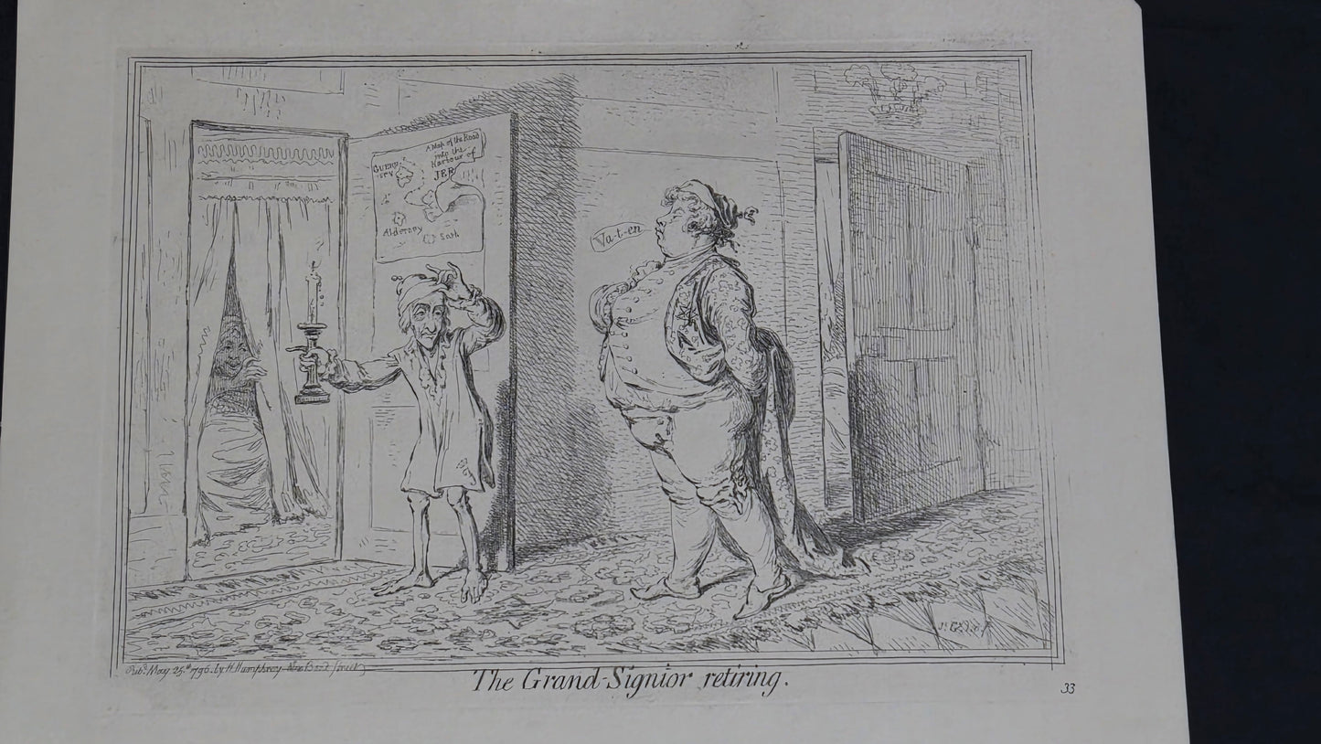James Gillray — Two Suppressed Satires, Printed from the Original Copper Plates, c. 1851