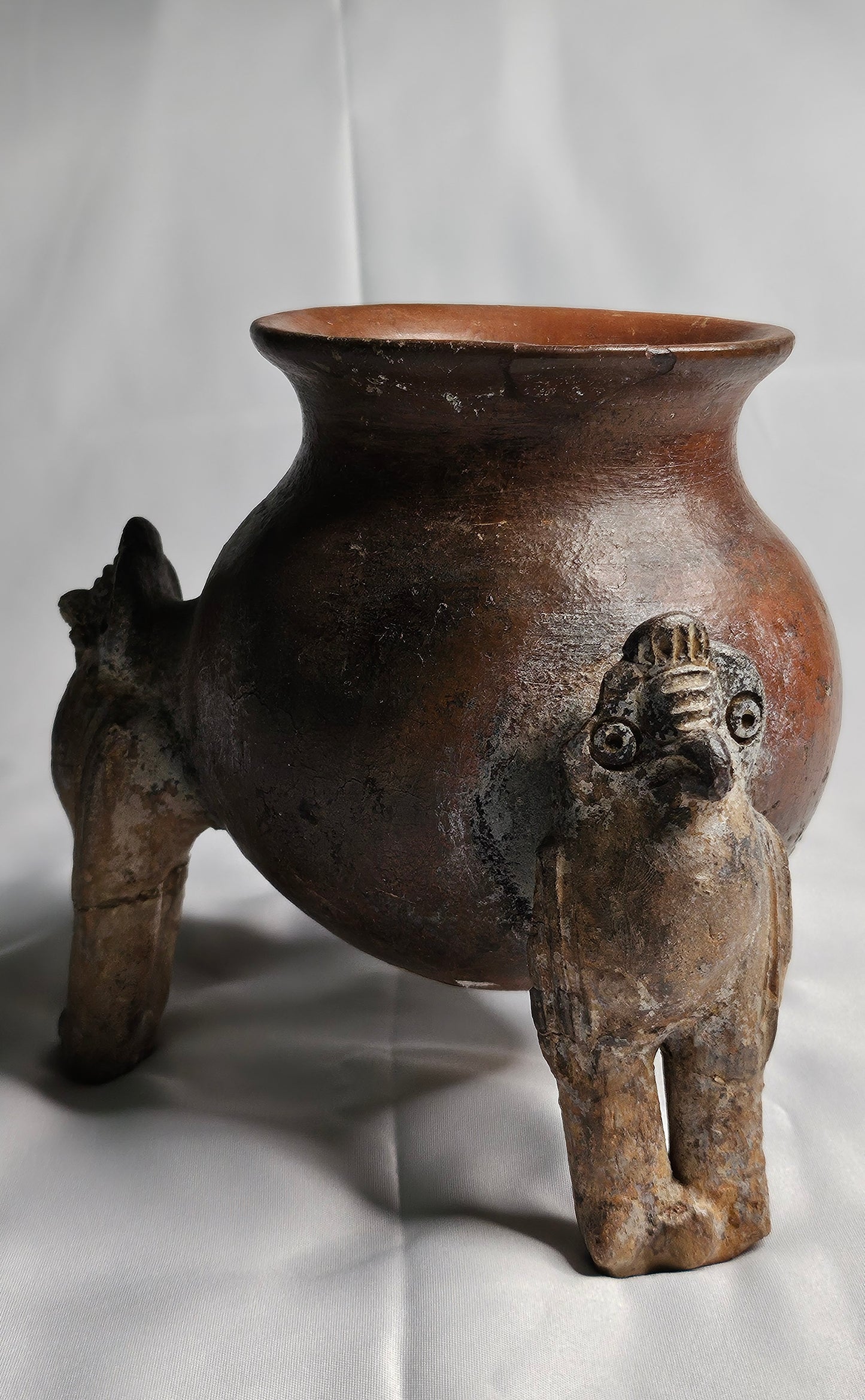 PreColumbian - Chorotega Ritual Tripod Vessel - 1100–1400 AD