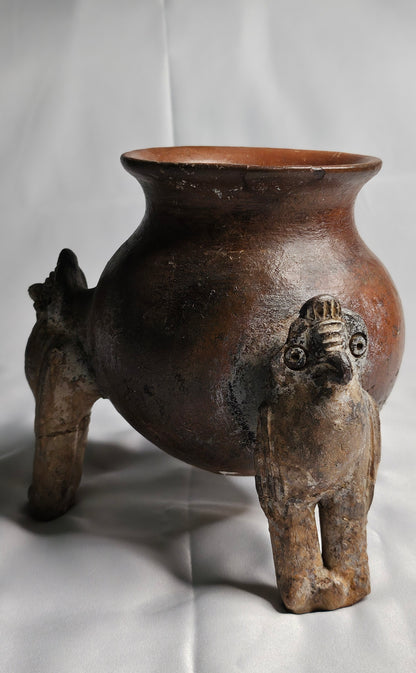 PreColumbian - Chorotega Ritual Tripod Vessel - 1100–1400 AD
