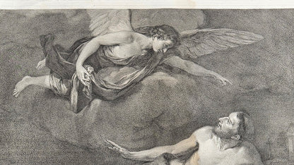 Jusepe de Ribera — Saint Francis Visited by an Angel, Royal Gallery of Dresden, 1757