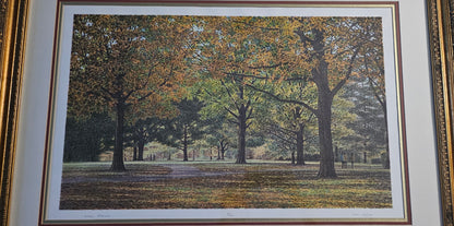 "October Afternoon" By Carl Hoffner. Limited edition signed and numbered print.