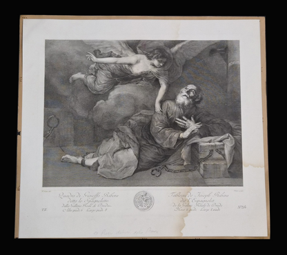 After Jusepe de Ribera — The Liberation of Saint Peter, Royal Gallery of Dresden, 1757