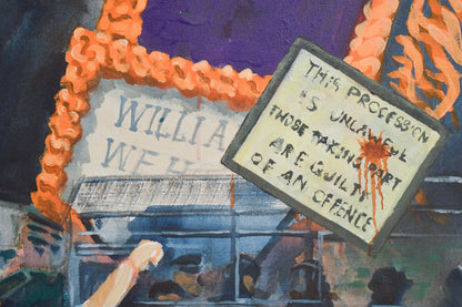 Ulster Sheep (1995)

Rod Coyne (Irish, b. 1969)
Acrylic on Canvas | Signed & Dated | Exhibited Royal Ulster Academy of Arts, 2001
