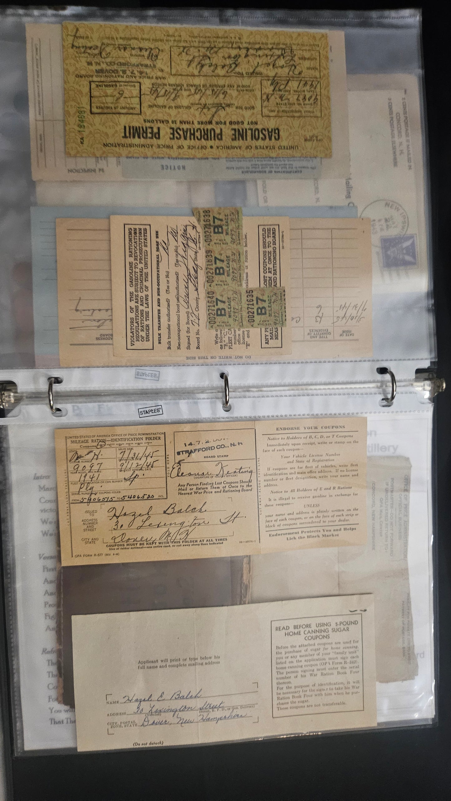 WWII U.S. Army Archive — APO 339 Limburg, Ration Books & Tokens, VA Docs & Language Guides