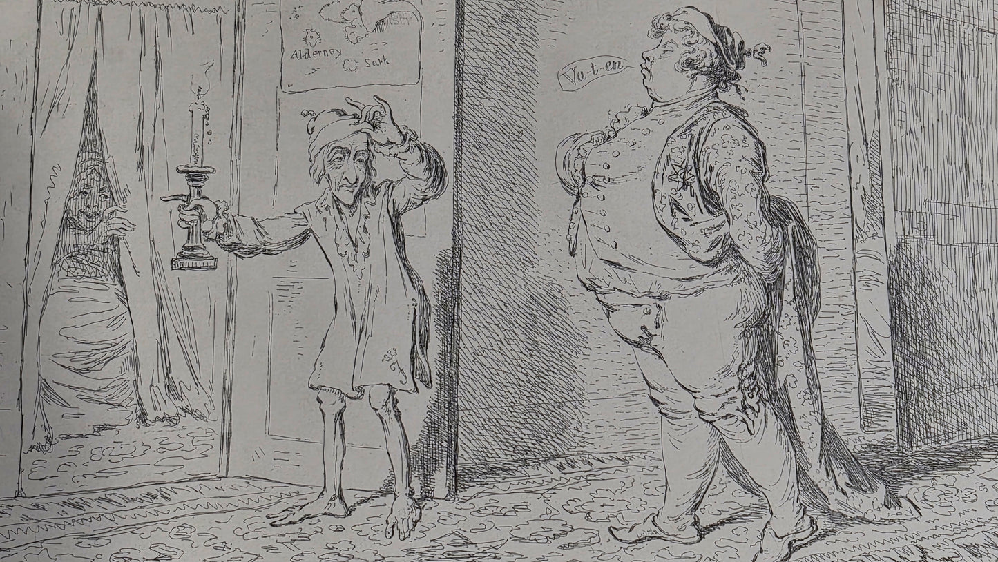 James Gillray — Two Suppressed Satires, Printed from the Original Copper Plates, c. 1851