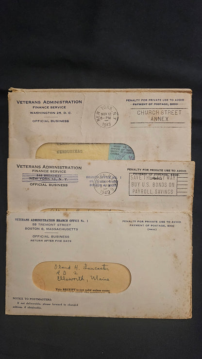 WWII U.S. Army Archive — APO 339 Limburg, Ration Books & Tokens, VA Docs & Language Guides