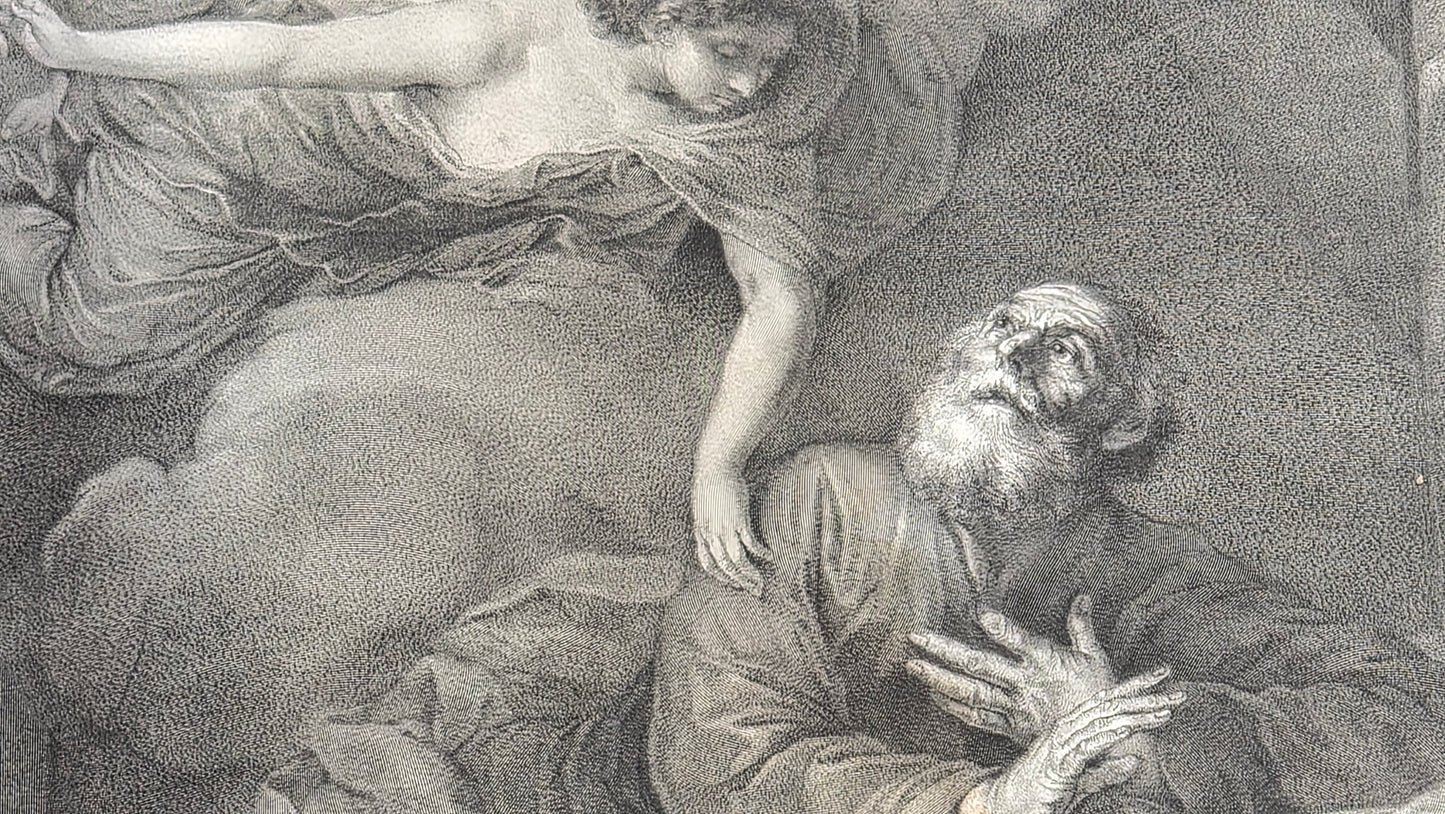 After Jusepe de Ribera — The Liberation of Saint Peter, Royal Gallery of Dresden, 1757